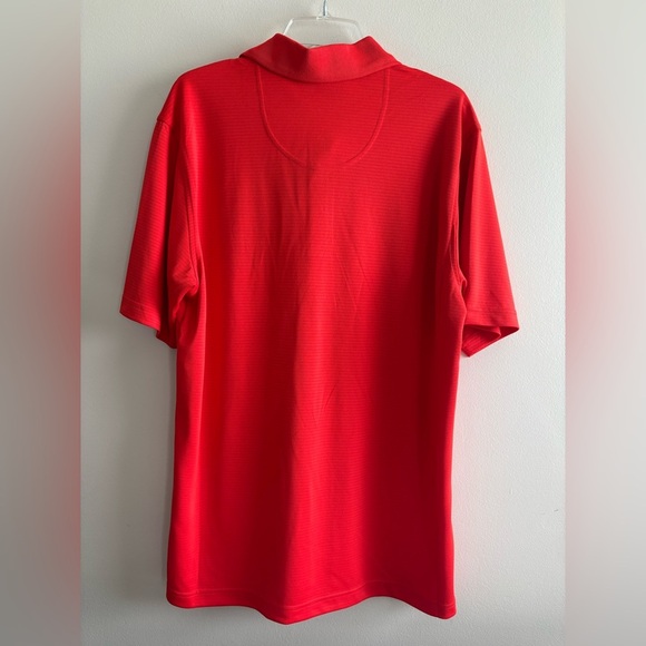 Pebble Beach Vibrant Orange Polo Shirt sz L Golf - Picture 2 of 10